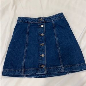 Denim skirt